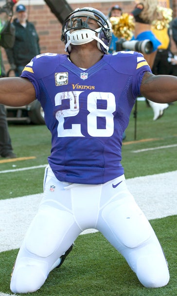 Adrian Peterson's durability has landed him a new nickname
